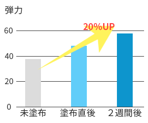 弾力20%UP